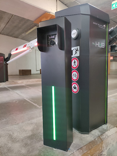 LPR camera at Piazza Dante Teramo