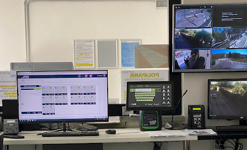 control room at Polipark