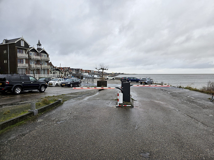 Hotel Spaander parking entrance and exit with HUB Parking LPR technology