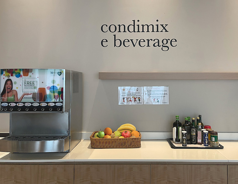 self service fresh fruit desk for FAAC Technologies employees