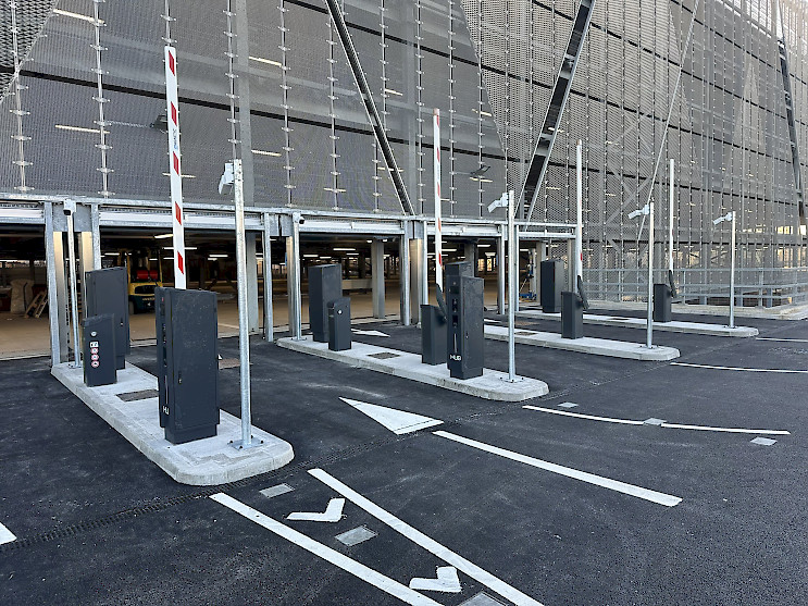 Blackpool Central Parking Entrance