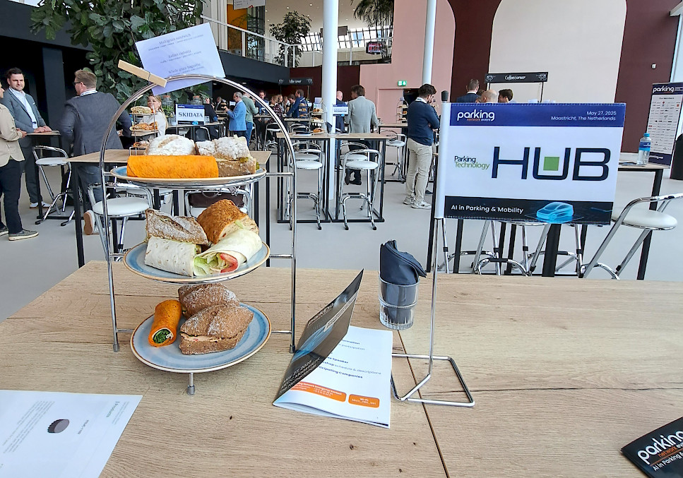 HUB à l'événement AI in Parking & Mobility organisé par Parking Network