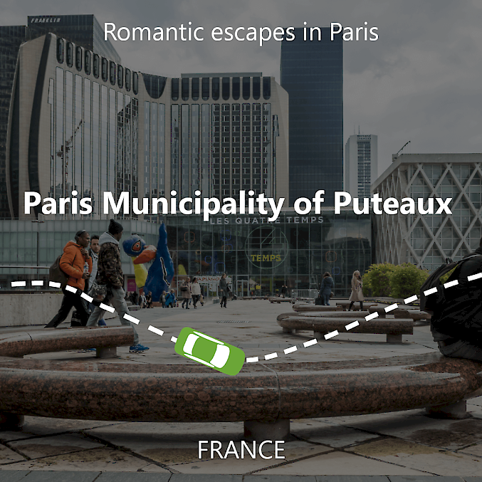 Paris Municipality of Puteau, romantic escape